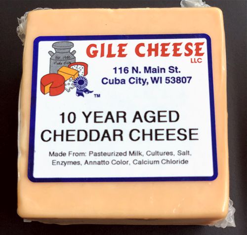 10 Year Aged Extra Sharp Cheddar