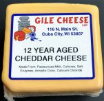 12 Year Aged Extra Sharp Cheddar